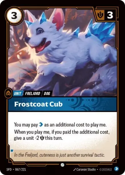 Frostcoat Cub - Foil