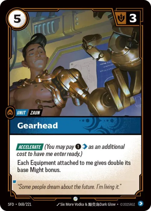 Gearhead - Foil