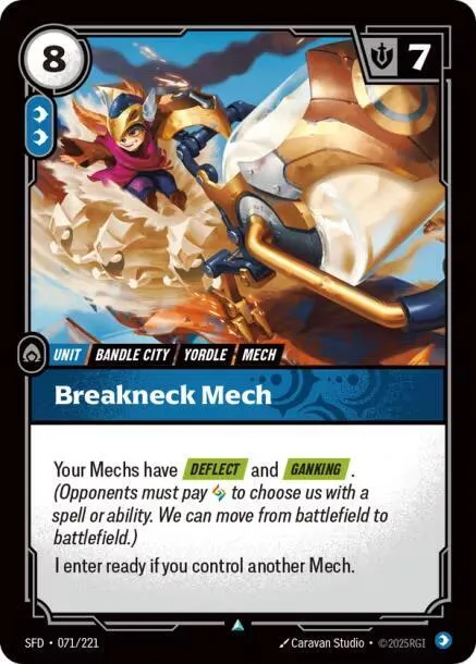 Breakneck Mech - Foil