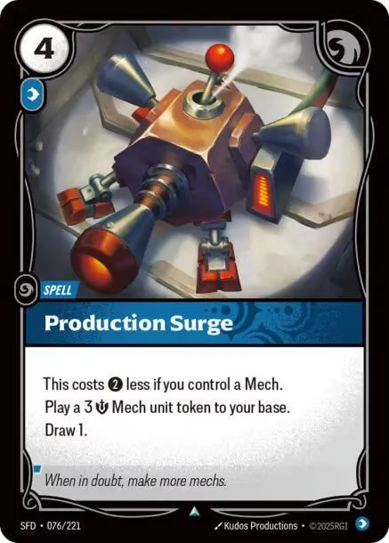 Production Surge - Foil