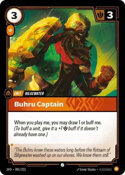 Buhru Captain - Foil