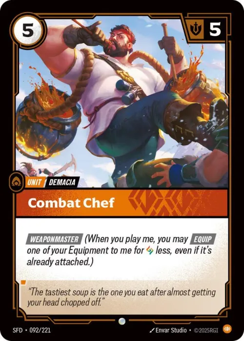 Combat Chef - Foil