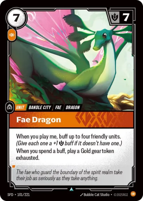 Fae Dragon - Foil
