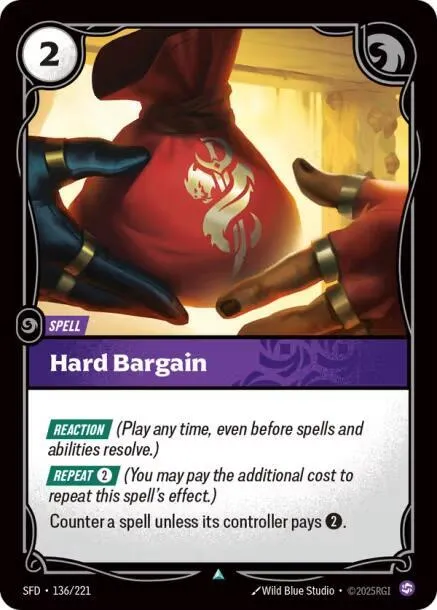 Hard Bargain - Foil