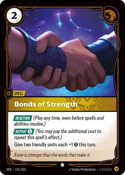 Bonds of Strength - Foil