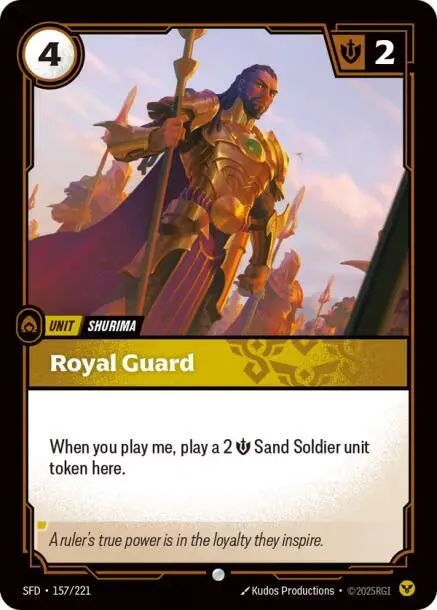 Royal Guard - Foil