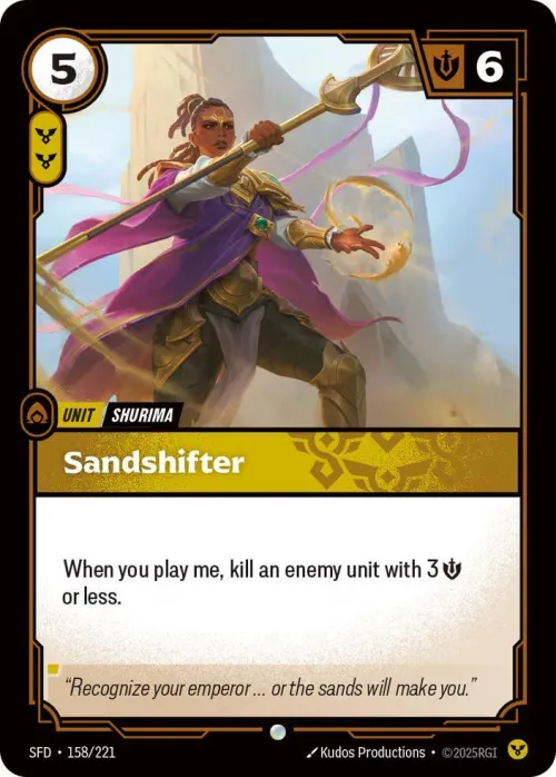 Sandshifter - Foil