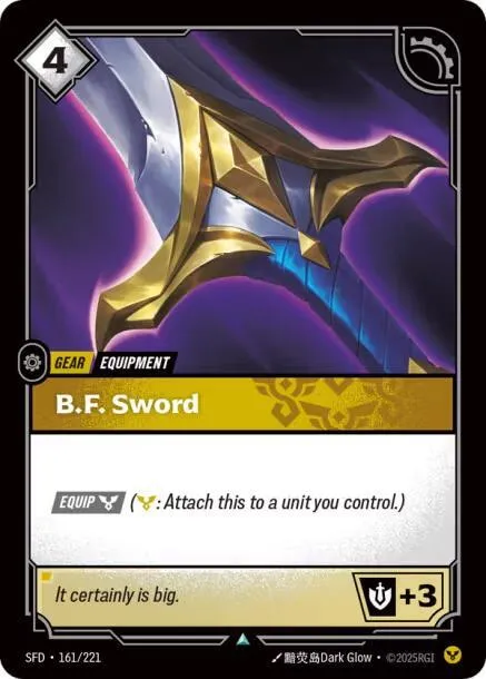 B.F. Sword - Foil