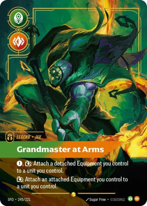 Jax, Grandmaster At Arms