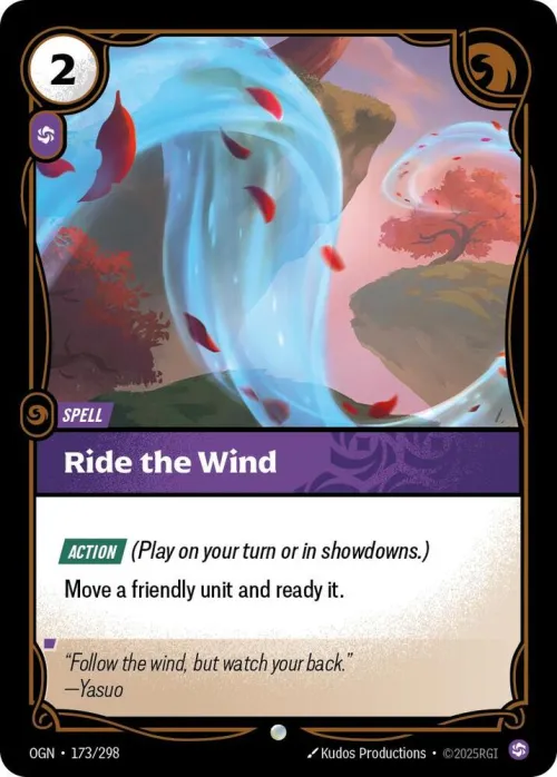 Ride The Wind - Foil