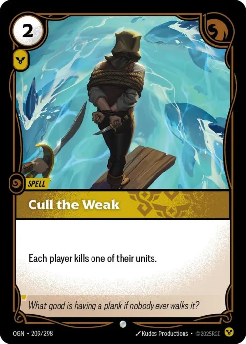 Cull the Weak - Foil