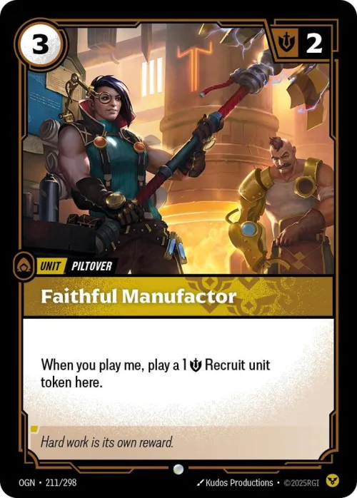 Faithful Manufactor - Foil