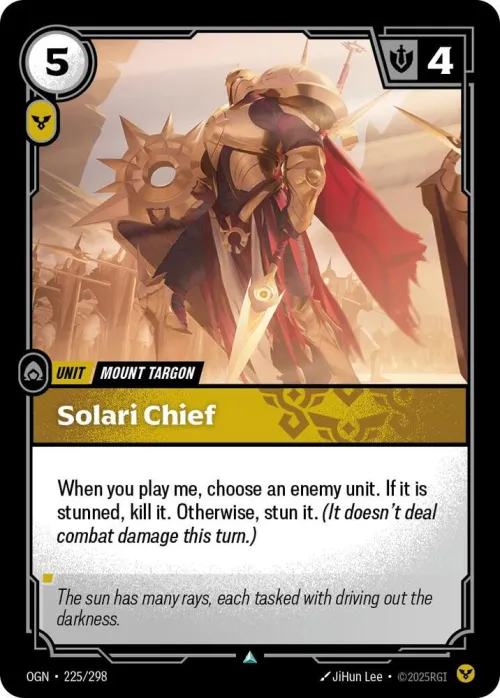 Solari Chief - Foil