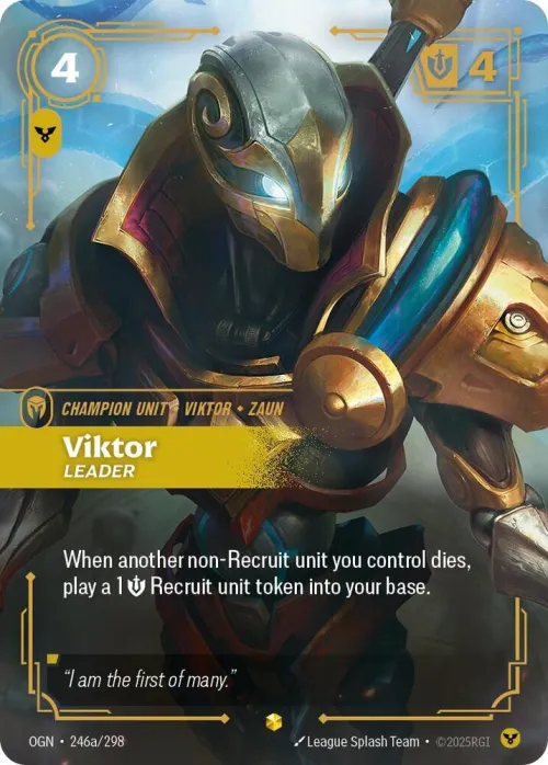 Viktor, Leader