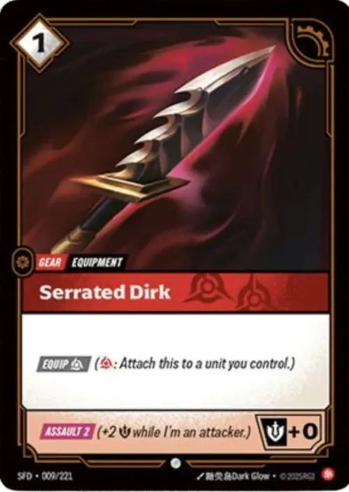 Serrated Dirk