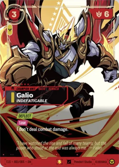 Galio, Indefatigable - Foil