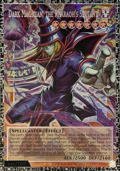 Dark Magician, the Pharaoh's Servant - Gmr