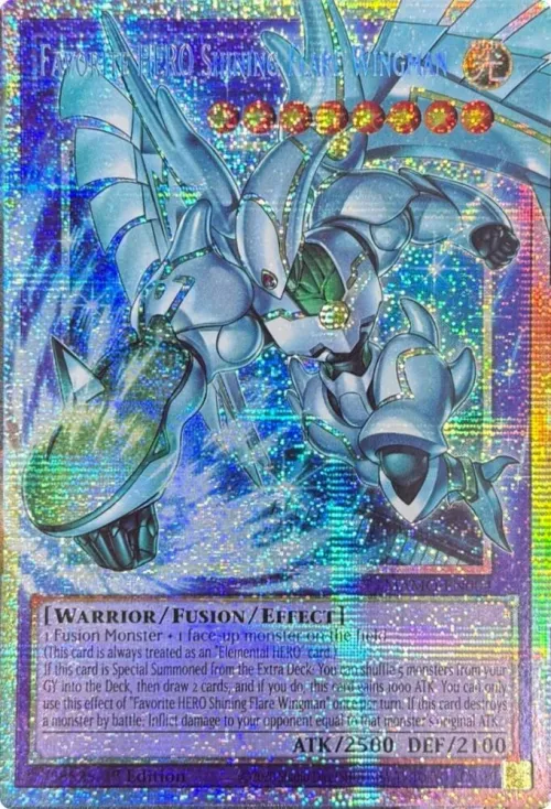 Favorite HERO Shining Flare Wingman - Starlight Rare Extended Art