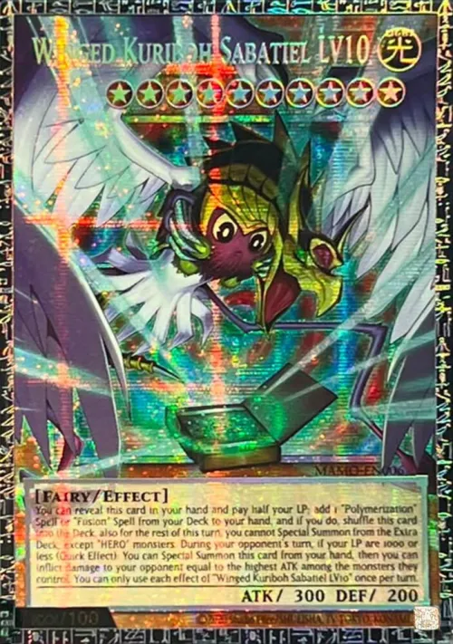 Winged Kuriboh Sabatiel LV10 - Gmr