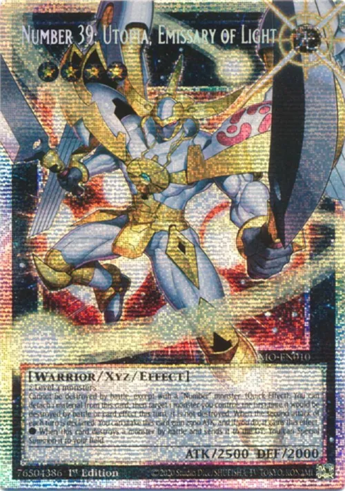 Number 39: Utopia, Emissary of Light - Starlight Rare Extended Art