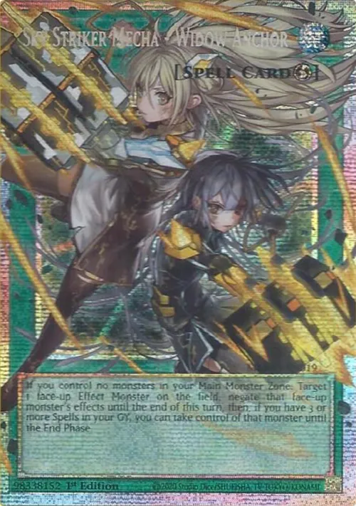 Sky Striker Mecha - Widow Anchor - Starlight Rare
