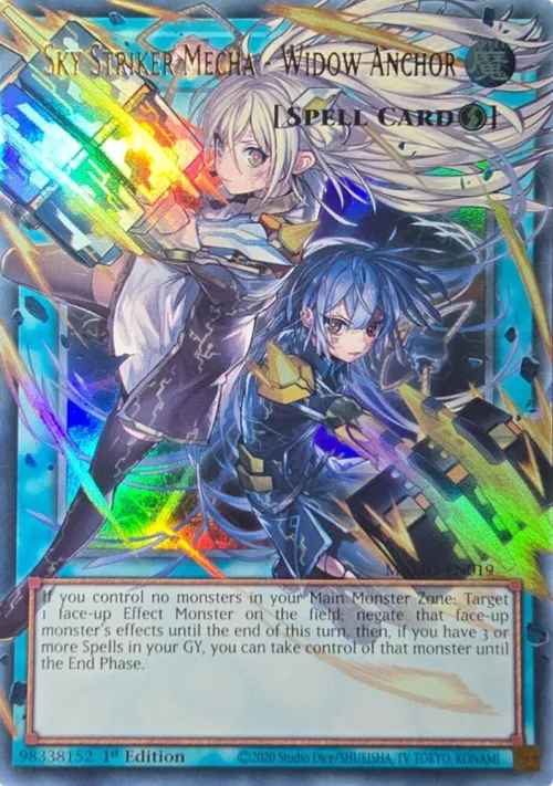 Sky Striker Mecha - Widow Anchor - 1st Edition