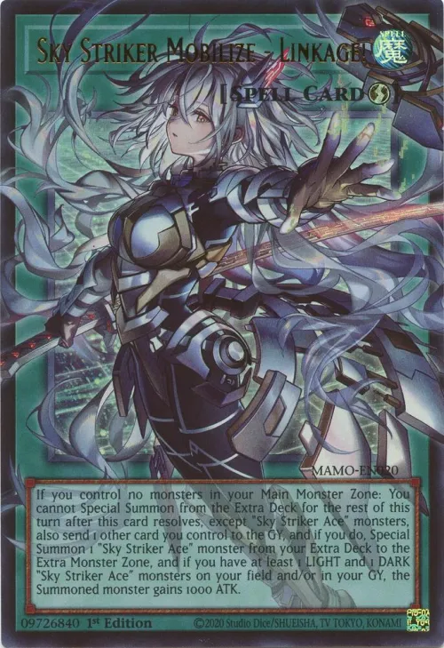Sky Striker Mobilize - Linkage! - 1st Edition