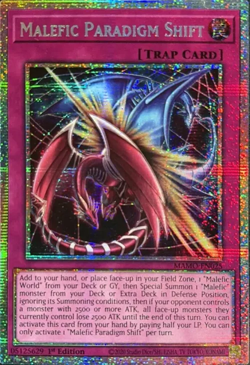 Malefic Paradigm Shift - Starlight Rare