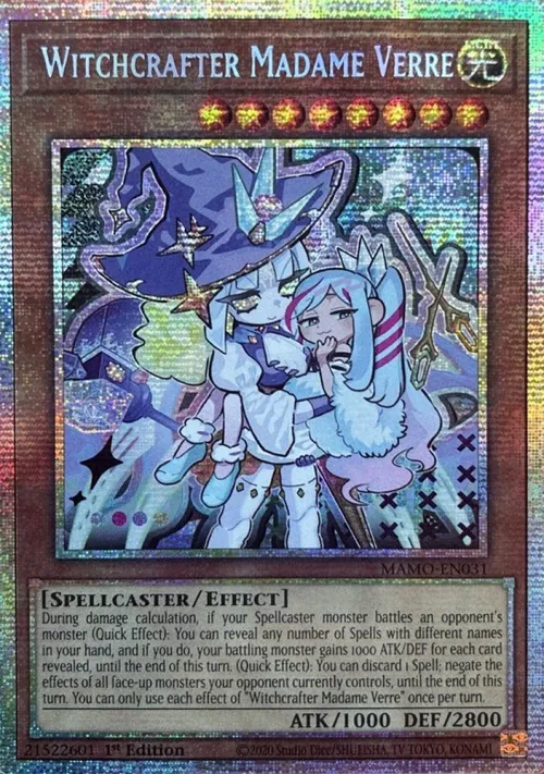 Witchcrafter Madame Verre - Starlight Rare