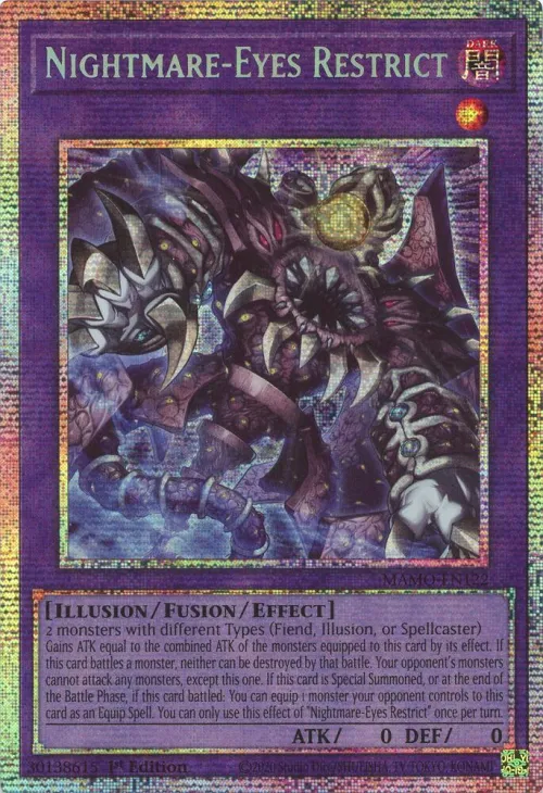 Nightmare-Eyes Restrict - Starlight Rare