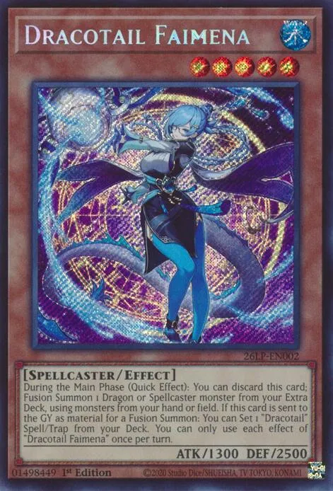 Dracotail Faimena - Secret Rare
