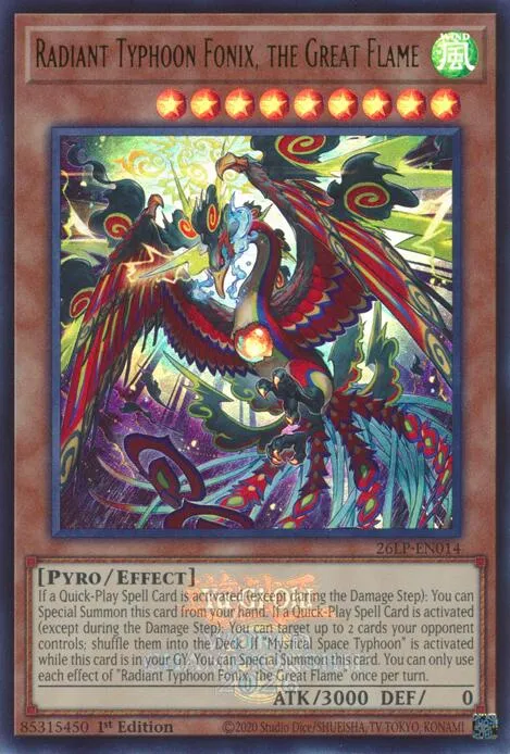 Radiant Typhoon Fonix, the Great Flame - Emblazoned