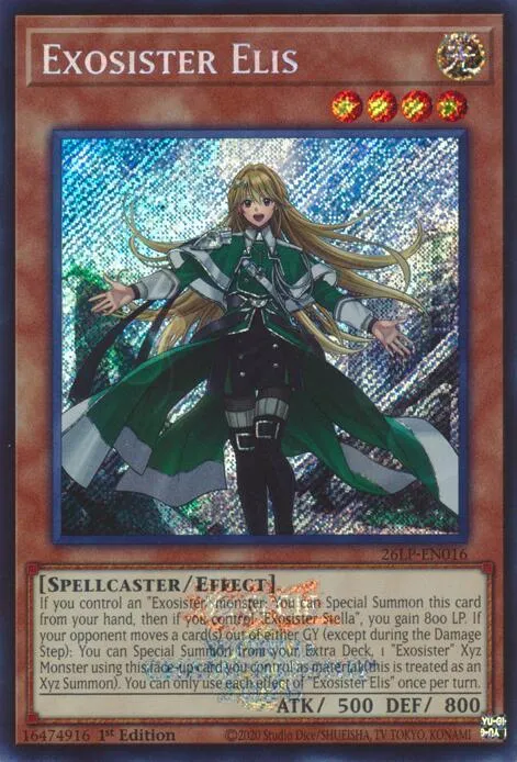 Exosister Elis - Emblazoned Secret Rare