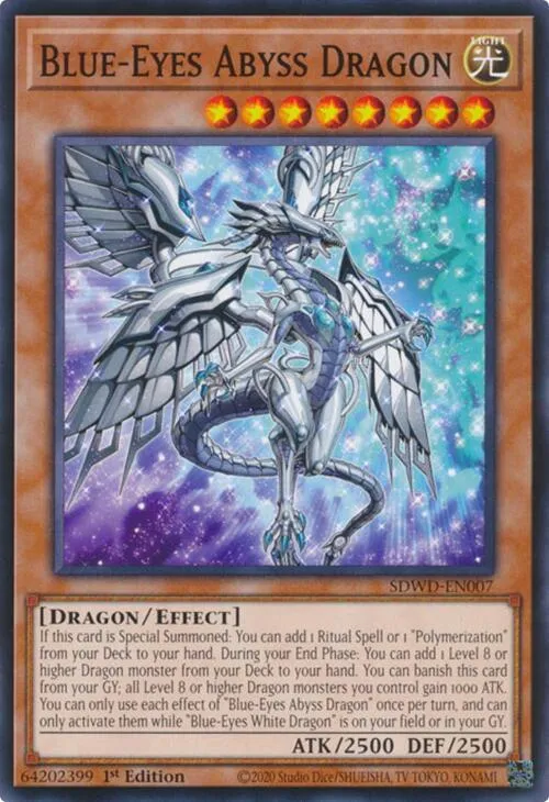 Blue-Eyes Abyss Dragon - 1st Edition