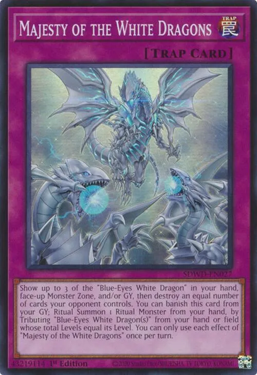 Majesty of the White Dragons - 1st Edition