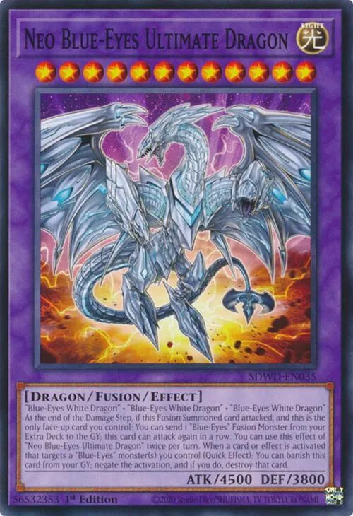 Neo Blue-Eyes Ultimate Dragon - 1st Edition