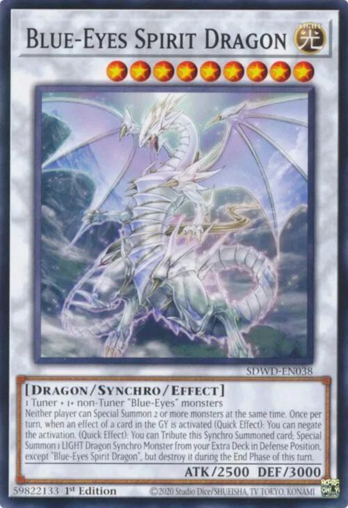 Blue-Eyes Spirit Dragon - Unlimited