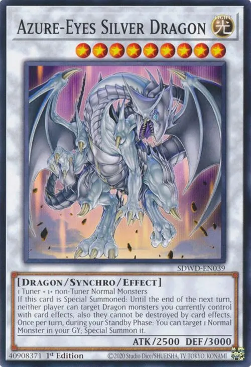 Azure-Eyes Silver Dragon - Unlimited