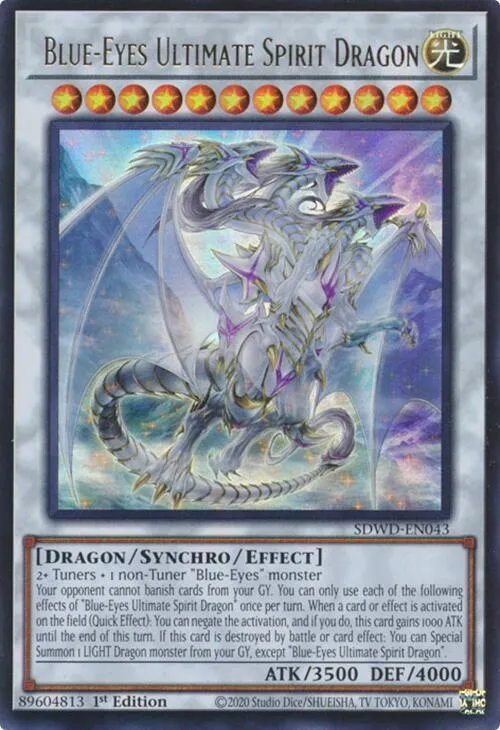 Blue-Eyes Ultimate Spirit Dragon - Unlimited