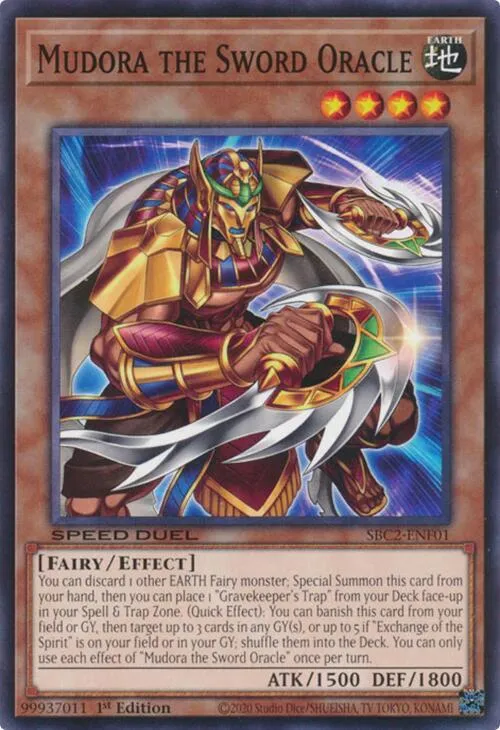 Mudora the Sword Oracle - 1st Edition