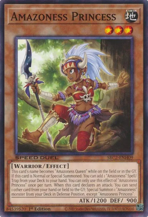 Amazoness Princess - 1st Edition