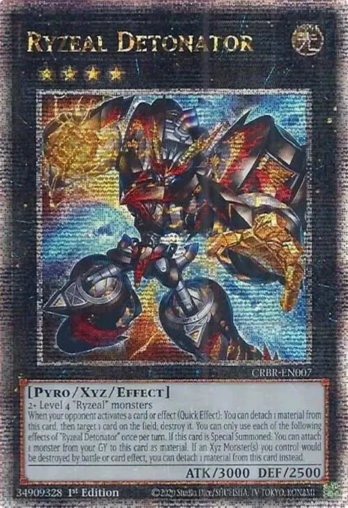 Ryzeal Detonator - Quarter Century Secret Rare