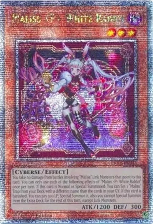 Maliss P White Rabbit - Quarter Century Secret Rare