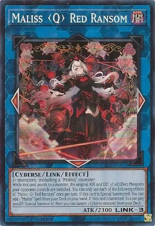 Maliss Q Red Ransom - 1st Edition