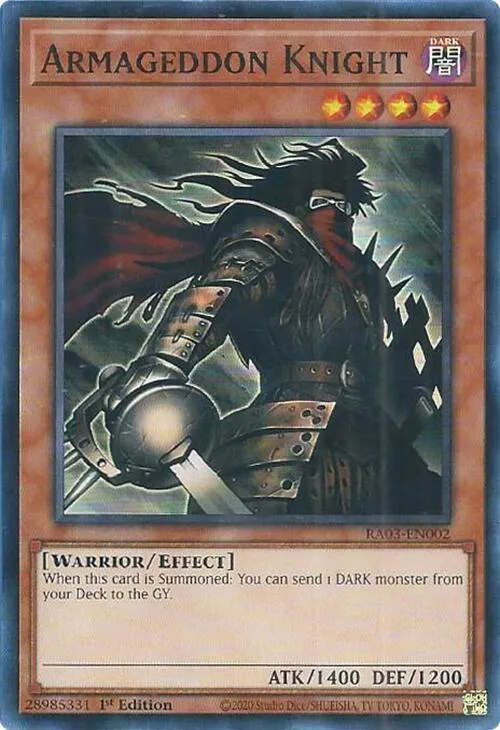 Armageddon Knight - 1st Edition