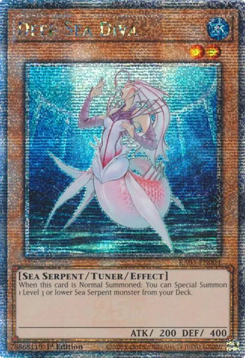 Deep Sea Diva - Quarter Century Secret Rare