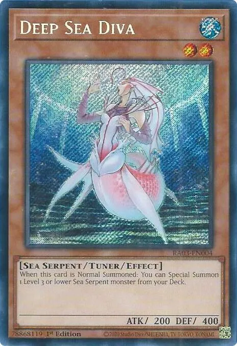 Deep Sea Diva - Secret Rare