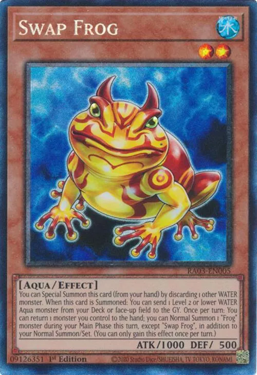 Swap Frog - Pcr