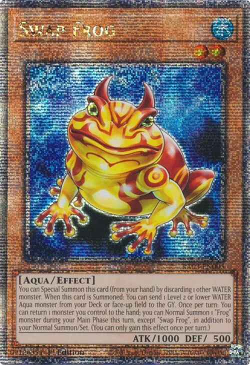 Swap Frog - Quarter Century Secret Rare