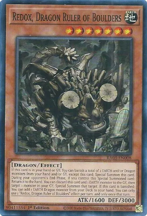Redox, Dragon Ruler of Boulders - 1st Edition